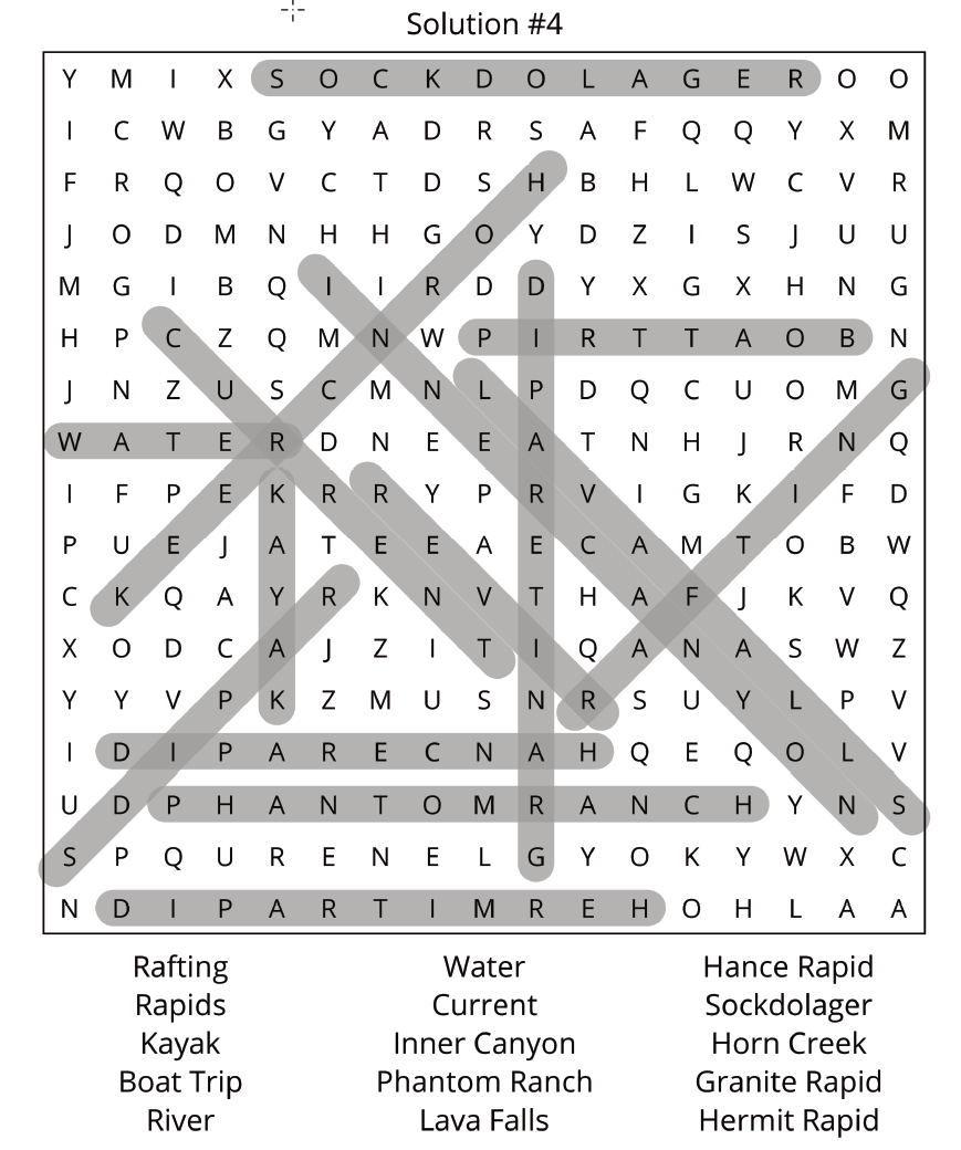 Grand Canyon Word Search Puzzle Book - Image 4