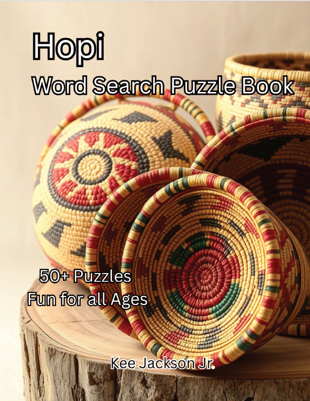 Hopi Word Search Puzzle Book
