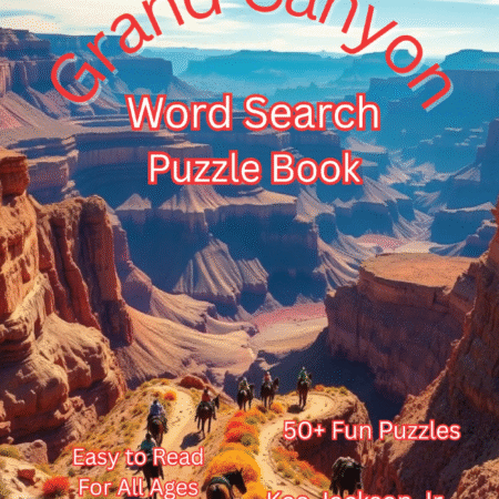 Grand Canyon Word Search Puzzle Book