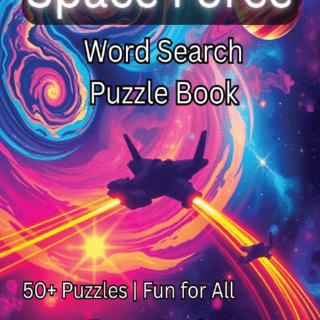 Space Force Word Search Puzzle Book