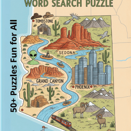 Arizona Word Search Puzzle