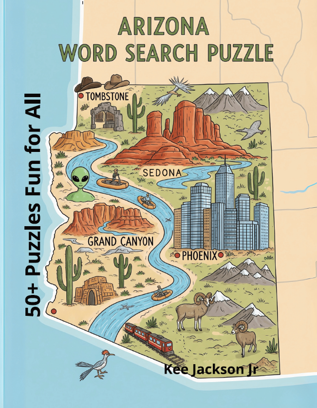 Arizona Word Search Puzzle
