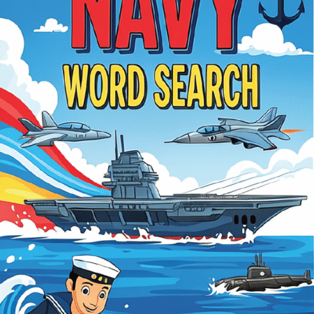 Navy Word Search Puzzle Book