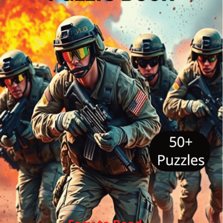 Marines Word Search Puzzle Book