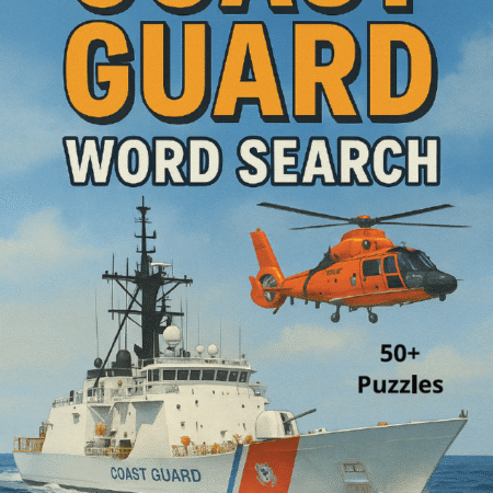 Coast Guard Word Search Puzzle Book