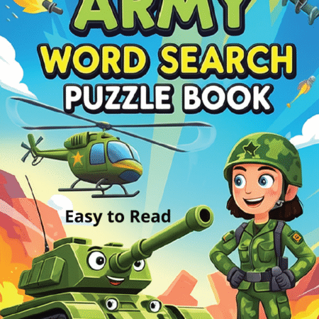 Army Word Search Puzzle Book
