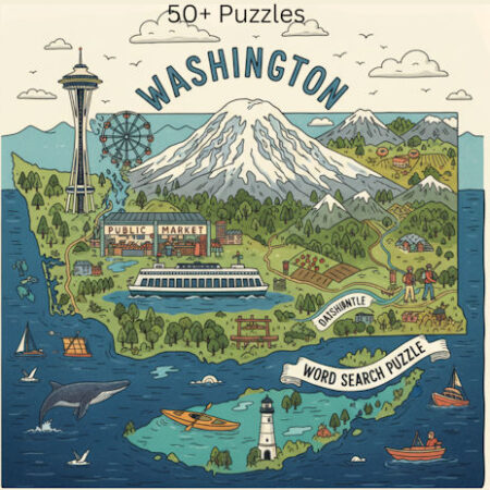 Washington Word Search Puzzle
